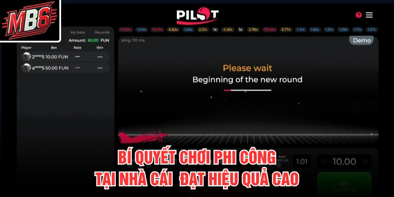 Phi Công MB66 3 Bí quyết chơi Phi công tại nhà cái đạt hiệu quả cao